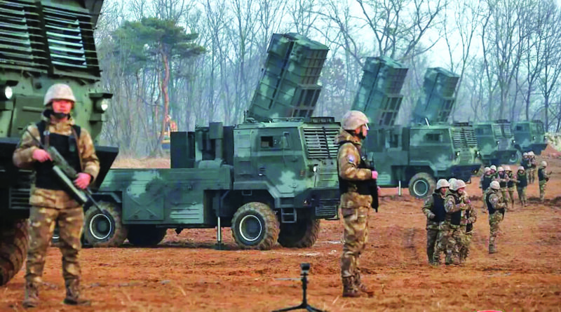 ေျမာက္ကိုရီးယားက အျမင့္ပ်ံဒုံးက်ည္ ၁၀ စင္းကို ဂ်ပန္ပင္လယ္ထဲသို႔ ပစ္လႊတ္