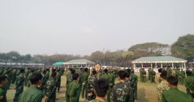 လက္နက္ခဲယမ္းမ်ားႏွင့္အတူ PDF အဖြဲ႕ဝင္ (၅၀၆) ဦး အလယ္ပိုင္း တိုင္းစစ္ဌာနခ်ဳပ္ထံ အလင္းဝင္လာခဲ့