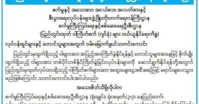 ျပည္တြင္းထုတ္ ဝါႀကိတ္စက္မ်ားအား အထူးေခ်းေငြအစီအစဥ္ျဖင့္ေရာင္းခ်ေပးမည္ ျပည္တြင္းထုတ္ ဝါႀကိတ္စက္မ်ားအား အထူးေခ်းေငြအစီအစဥ္ျဖင့္ေရာင္းခ်ေပးမည္