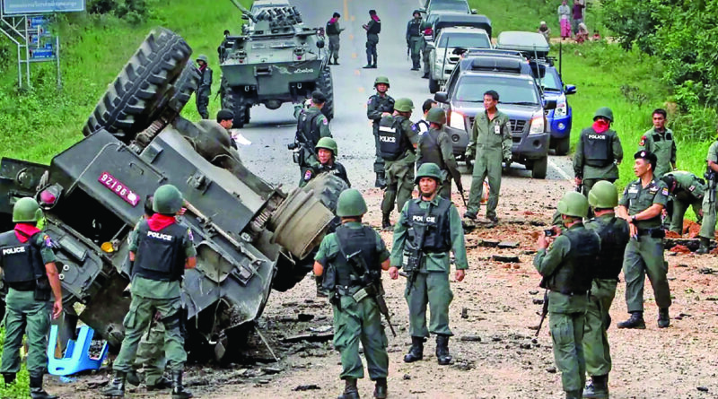 ထိုင္းေတာင္ပိုင္းမွာ အၾကမ္းဖက္မႈေပါင္း ၁၂၀၀ ေက်ာ္ျဖစ္ပြားၿပီး လူေပါင္း ၃၂၀၀ ေက်ာ္ ထိခိုက္ေသဆုံးခဲ့ရ ထိုင္းေတာင္ပိုင္းမွာ အၾကမ္းဖက္မႈေပါင္း ၁၂၀၀ ေက်ာ္ျဖစ္ပြားၿပီး လူေပါင္း ၃၂၀၀ ေက်ာ္ ထိခိုက္ေသဆုံးခဲ့ရ