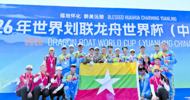 ကမာၻ႔ဖလားနဂါးေလွေလွာ္ၿပိဳင္ပြဲ တတိယေန႔တြင္ ျမန္မာအသင္းကေငြတံဆိပ္တစ္ခုထပ္မံရရွိ၊ ေငြတံဆိပ္သုံးခု၊ ေၾကးတံဆိပ္ႏွစ္ခုဆြတ္ခူးရရွိခဲ့ ကမာၻ႔ဖလားနဂါးေလွေလွာ္ၿပိဳင္ပြဲ တတိယေန႔တြင္ ျမန္မာအသင္းကေငြတံဆိပ္တစ္ခုထပ္မံရရွိ၊ ေငြတံဆိပ္သုံးခု၊ ေၾကးတံဆိပ္ႏွစ္ခုဆြတ္ခူးရရွိခဲ့