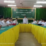 ပြည်ခိုင်ဖြိုးပါတီ ဒုတိယဥက္ကဋ္ဌ ဦးသောင်းအေးနှင့် ပြည်ခိုင်ဖြိုးပါတီမှ အစိုးရအဖွဲ့ဝင် ဝန်ကြီးများ၊ ပြည်နယ်၊ခရိုင်မြို့နယ်များမှ ဥက္ကဋ္ဌများနှင့် တွေ့ဆုံ